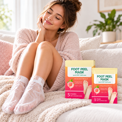 Peach Foot Peel Mask – Soft & Smooth Feet