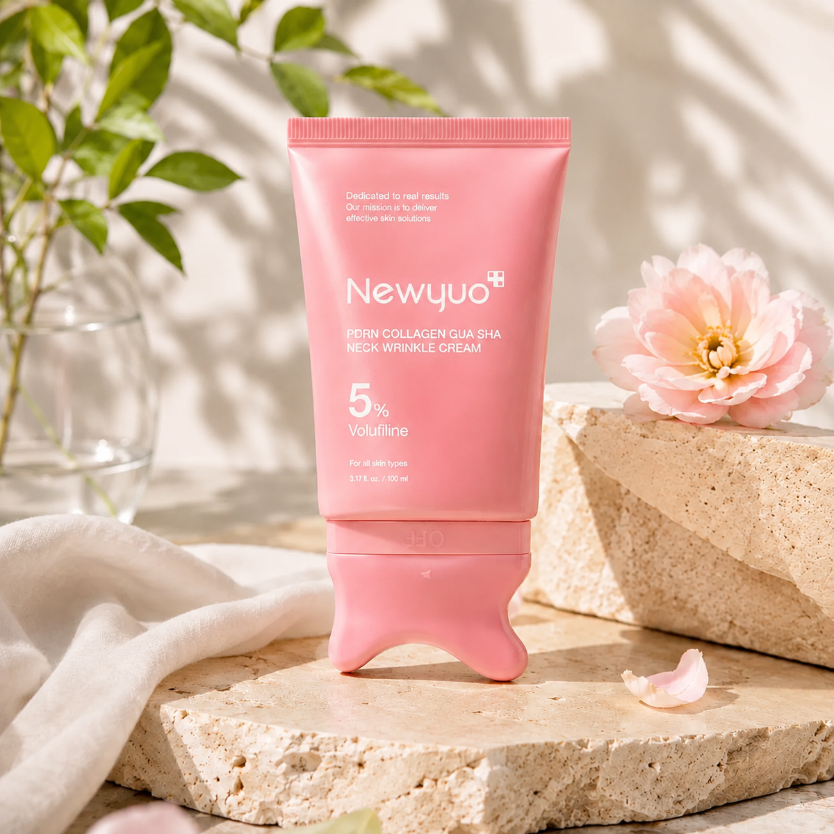 Newyuo Collagen Gua Sha Neck Firming Cream
