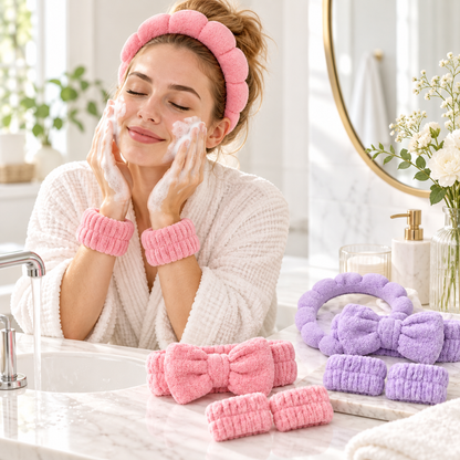 Skincare Spa Headband Set
